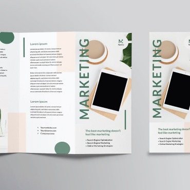 Trifold Template Corporate Identity 152751