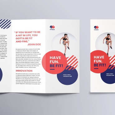 Trifold Template Corporate Identity 152755