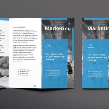 Trifold Template Corporate Identity 152762