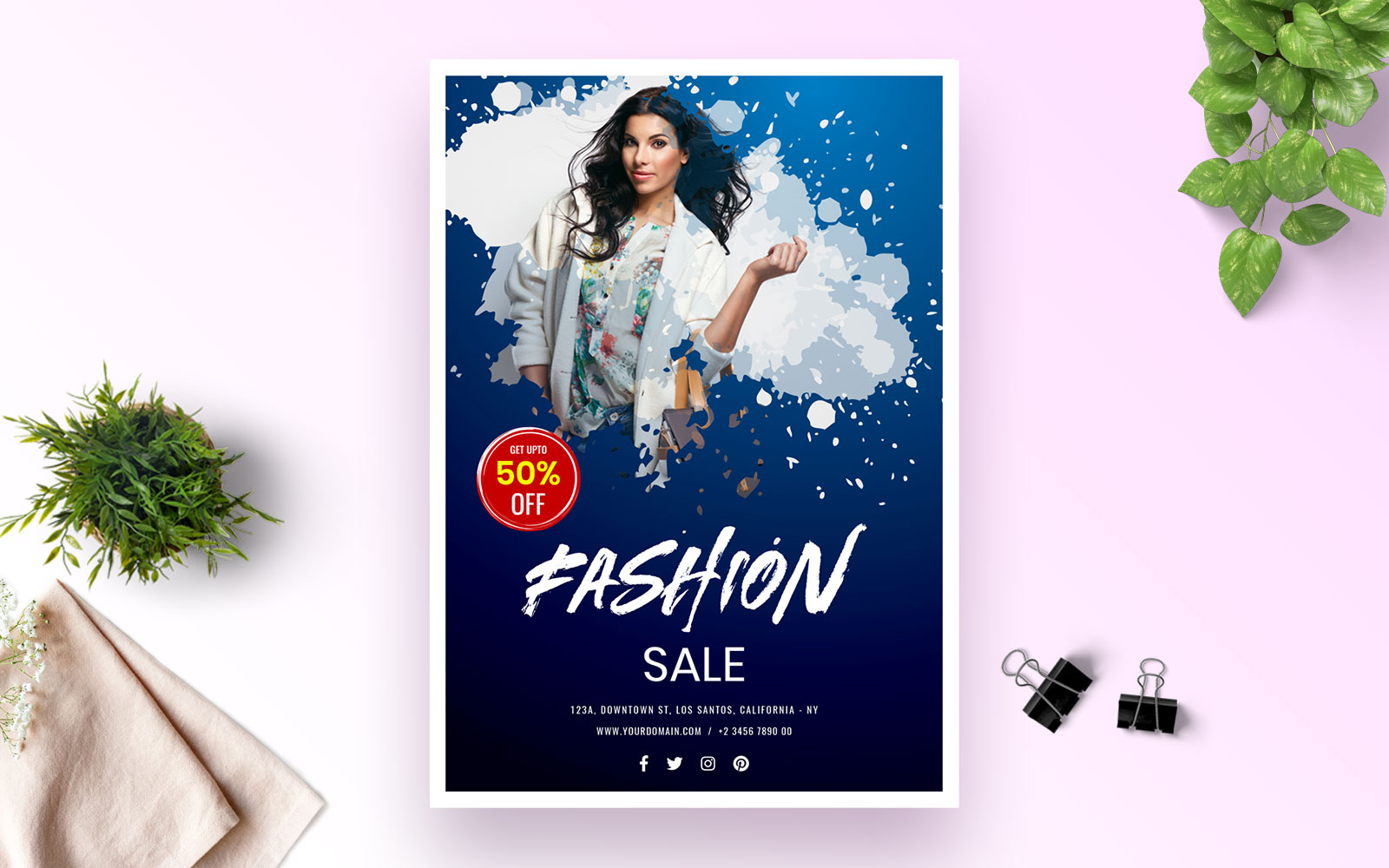 Fashion Sale Flyer - Corporate Identity Template