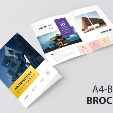 Bifold Brochure Corporate Identity 152782