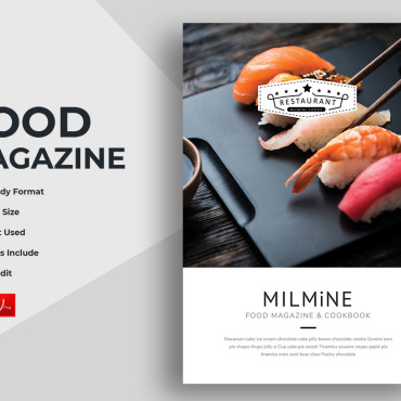 Magazine Template Corporate Identity 152789