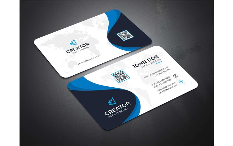 Business Card V.22 - Corporate Identity Template