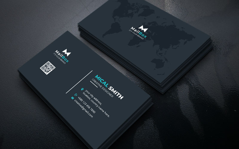 Mailbox -  Business Card - Corporate Identity Template