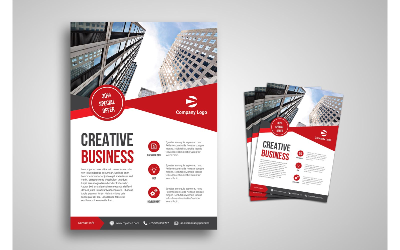 Flyer  Creative Business - Corporate Identity Template