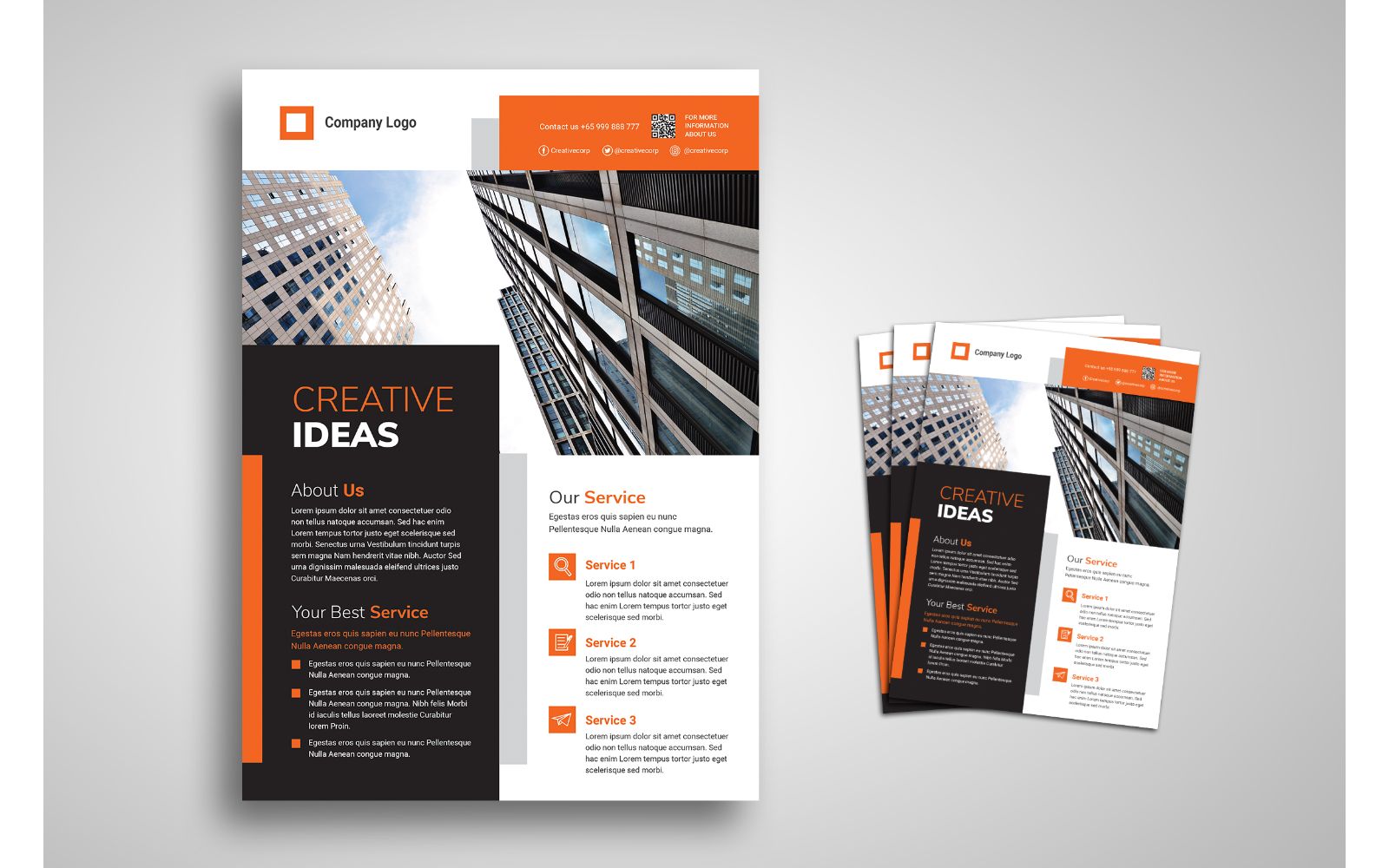 Flyer  Creative Ideas - Corporate Identity Template