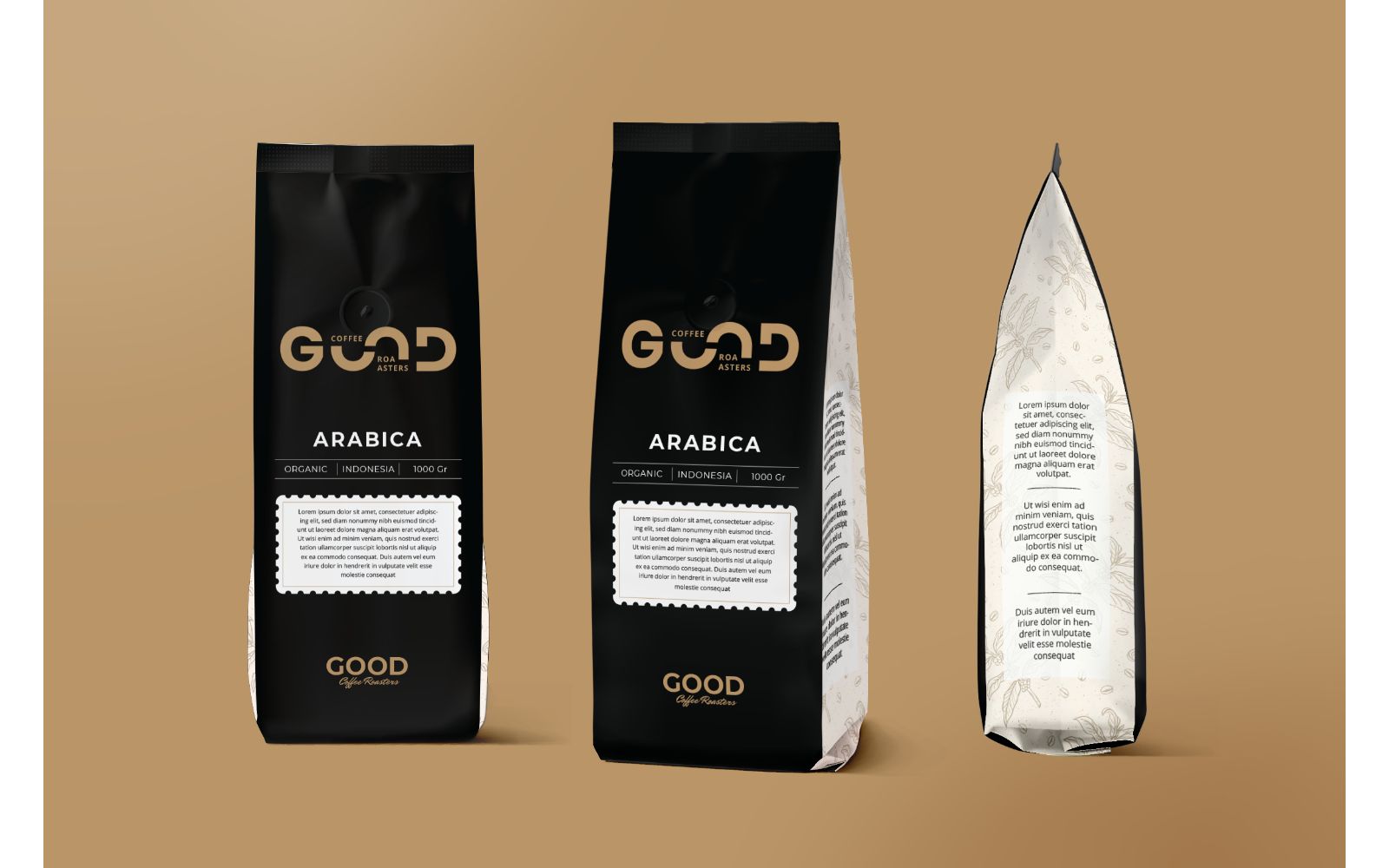 Packaging  Good Coffee - Corporate Identity Template