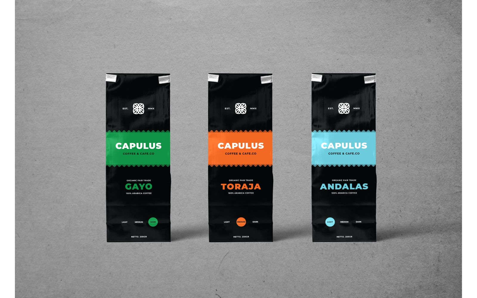 Packaging  Capulus Premium - Corporate Identity Template