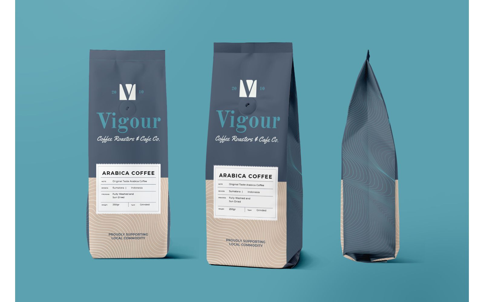 Packaging  Vigour - Corporate Identity Template