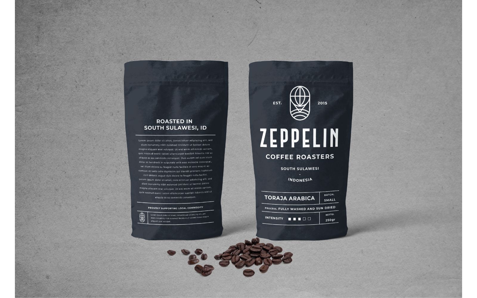 Packaging  Zeppelin - Corporate Identity Template