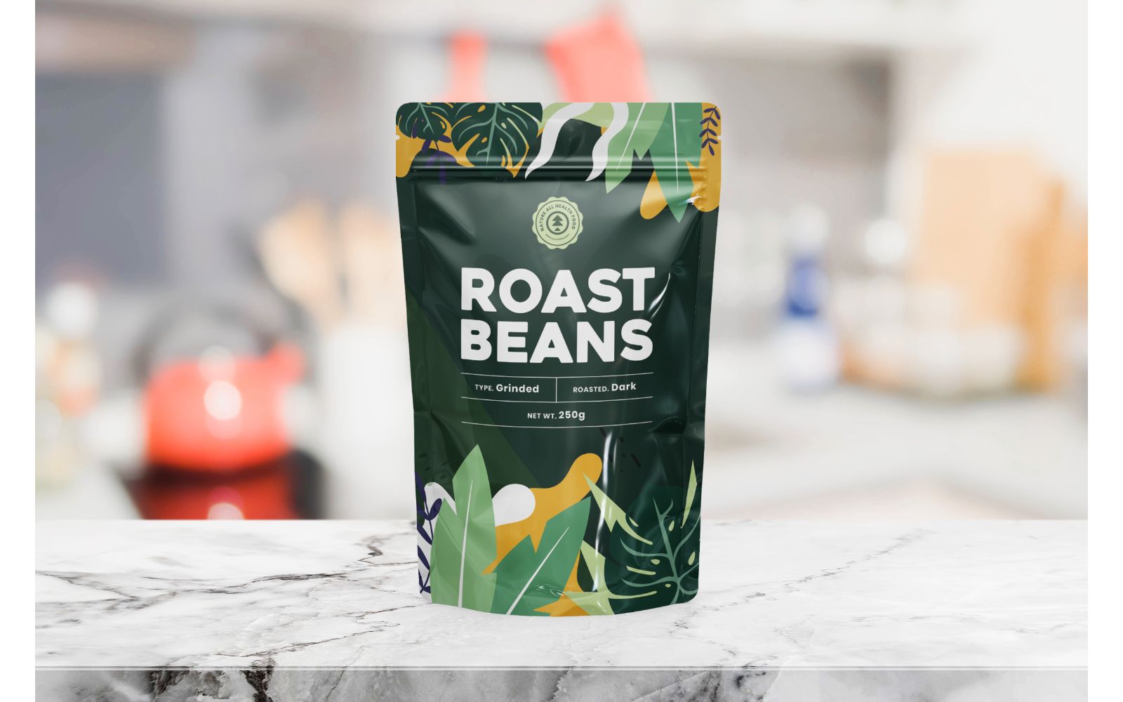 Packaging  Roast Beans - Corporate Identity Template