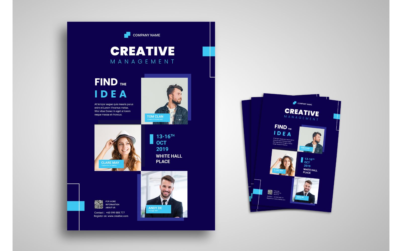 Flyer  Creative Management - Corporate Identity Template