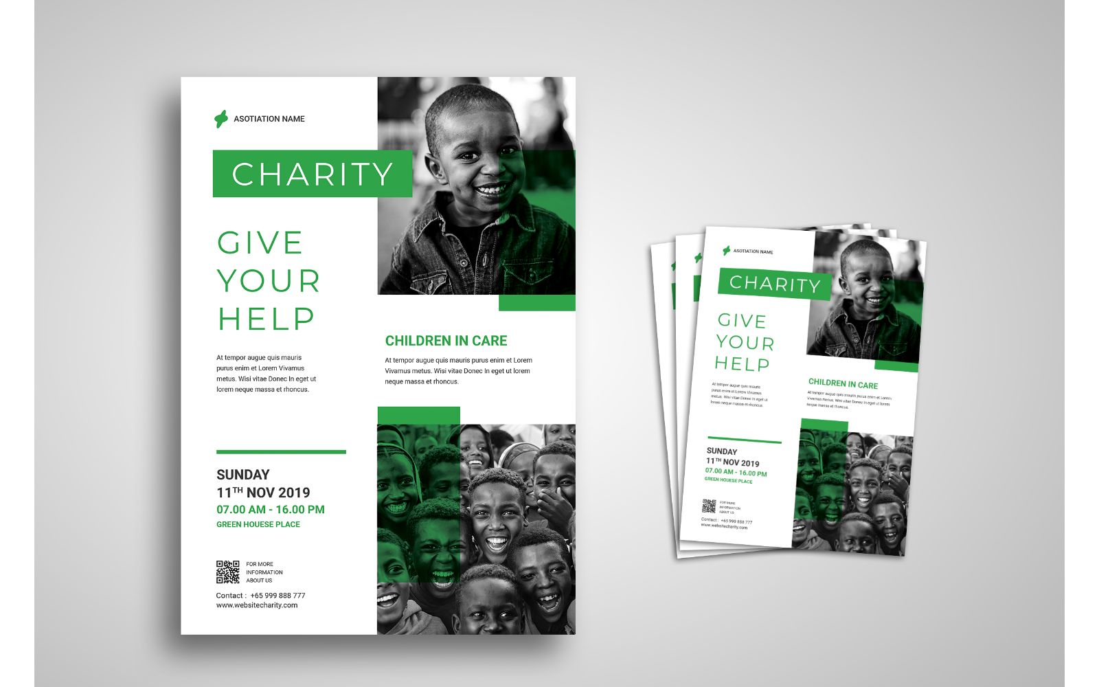 Flyer  Charity - Corporate Identity Template