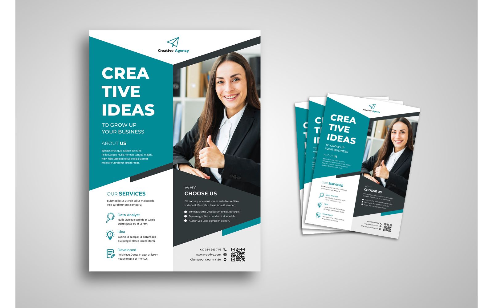 Flyer  Creative Idea 2020 - Corporate Identity Template