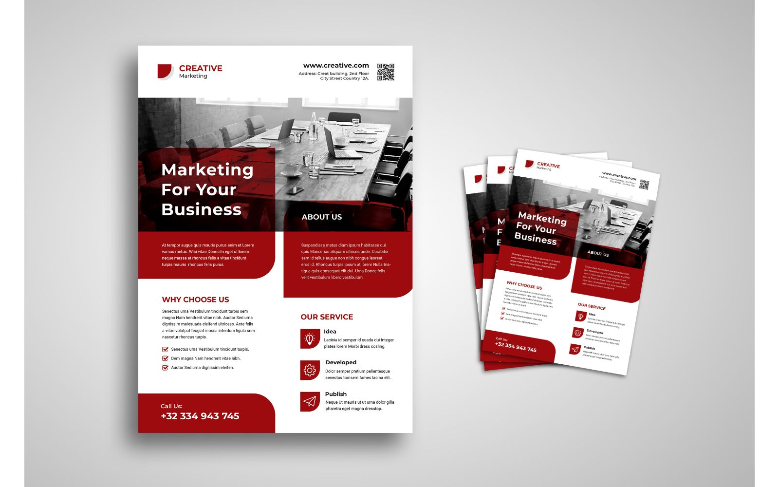 Flyer  Marketing Business 2020 - Corporate Identity Template