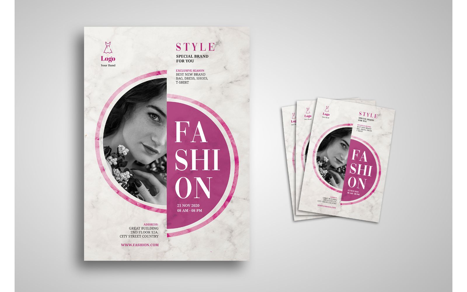 Flyer  Fashion Style - Corporate Identity Template