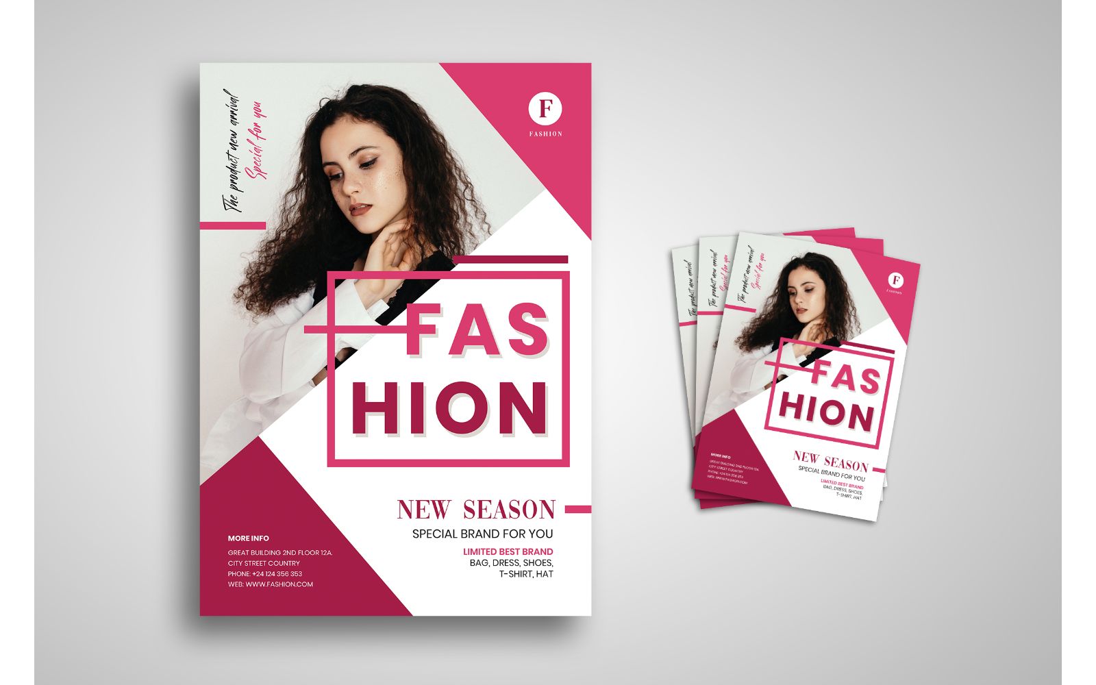 Flyer  New Season - Corporate Identity Template