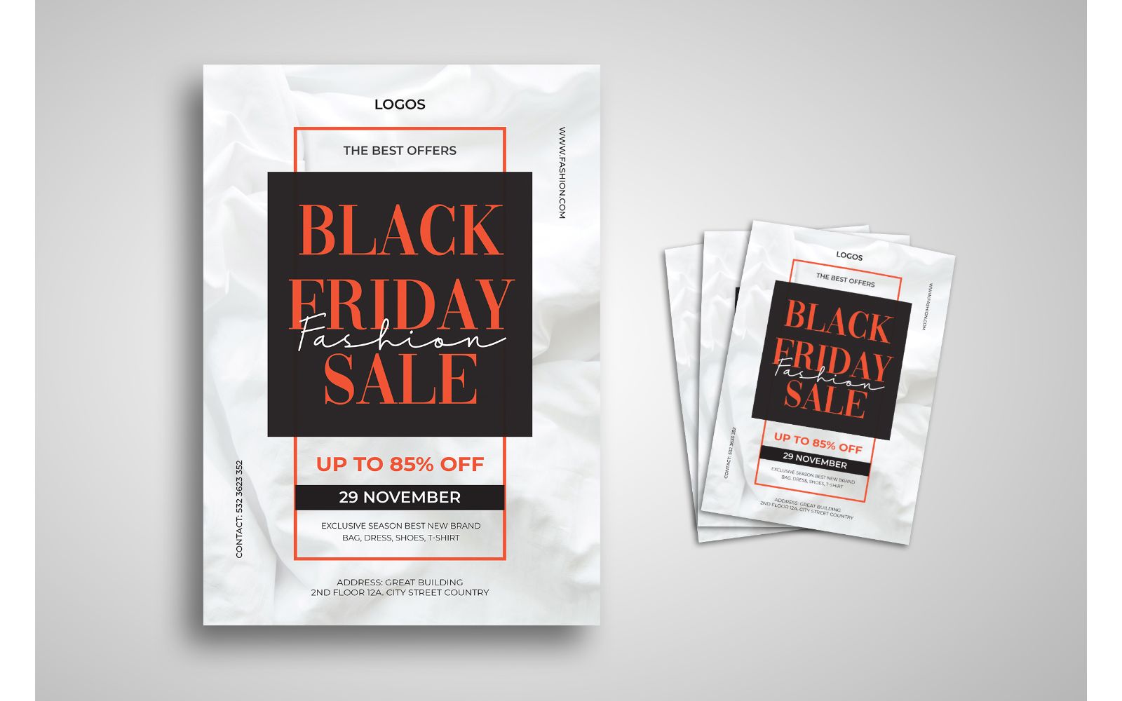 Flyer  Black Friday Sale - Corporate Identity Template