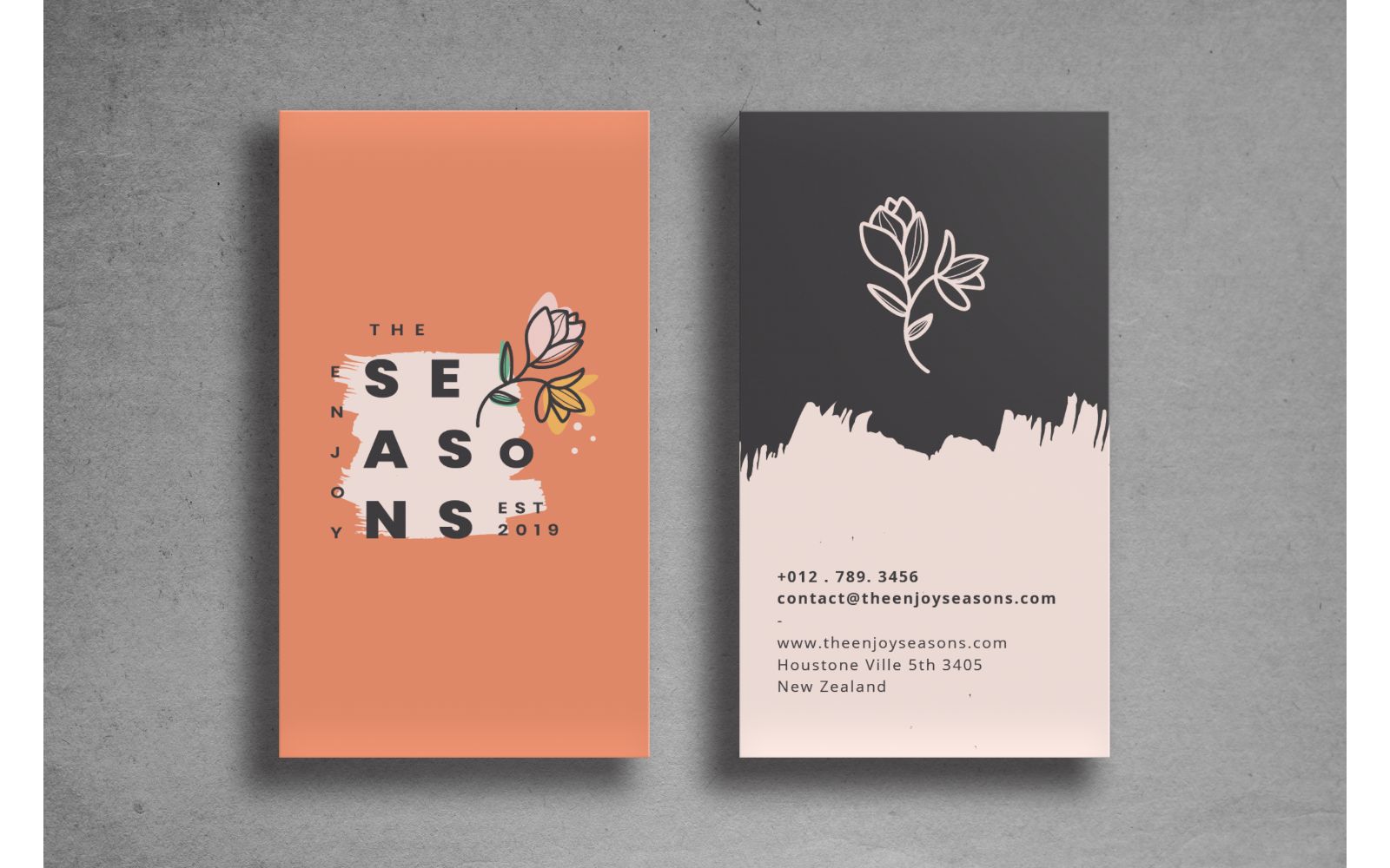 Business Card Season - Corporate Identity Template