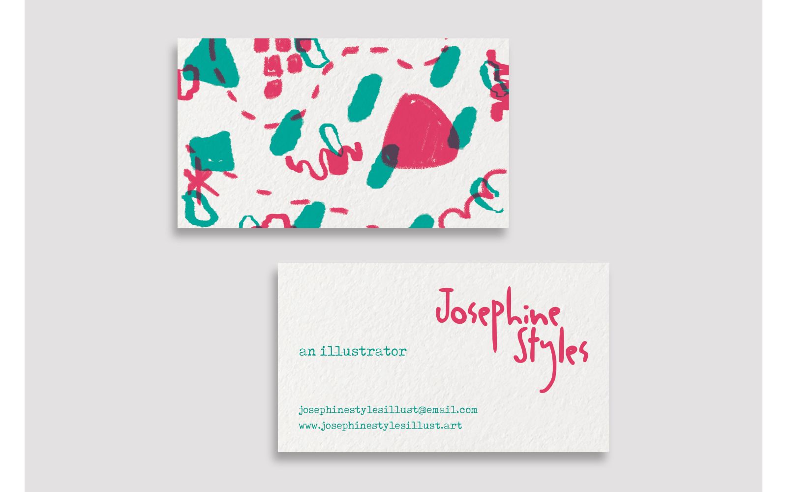 Business Card Josephine Styles - Corporate Identity Template