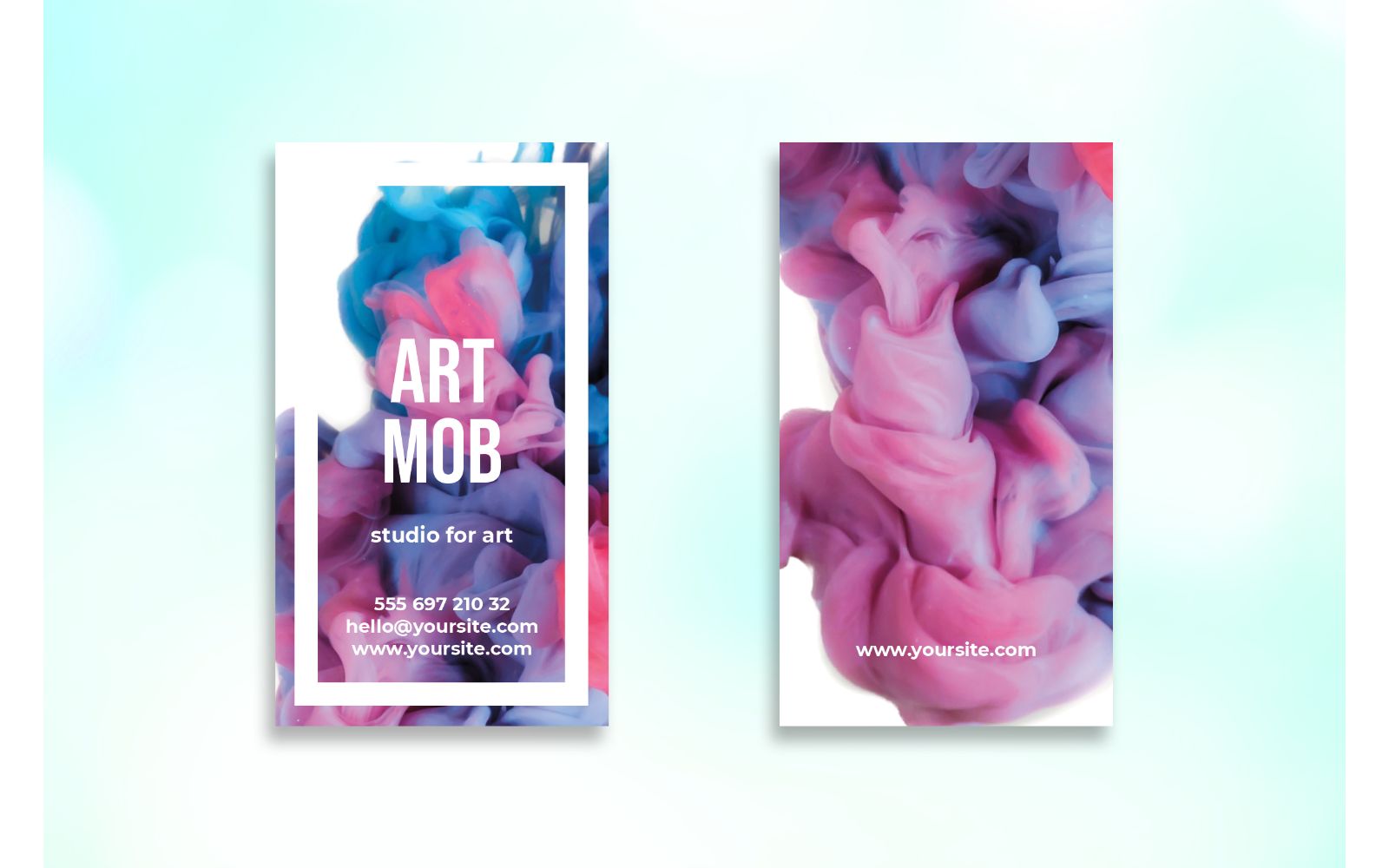 Business Card Artmob - Corporate Identity Template