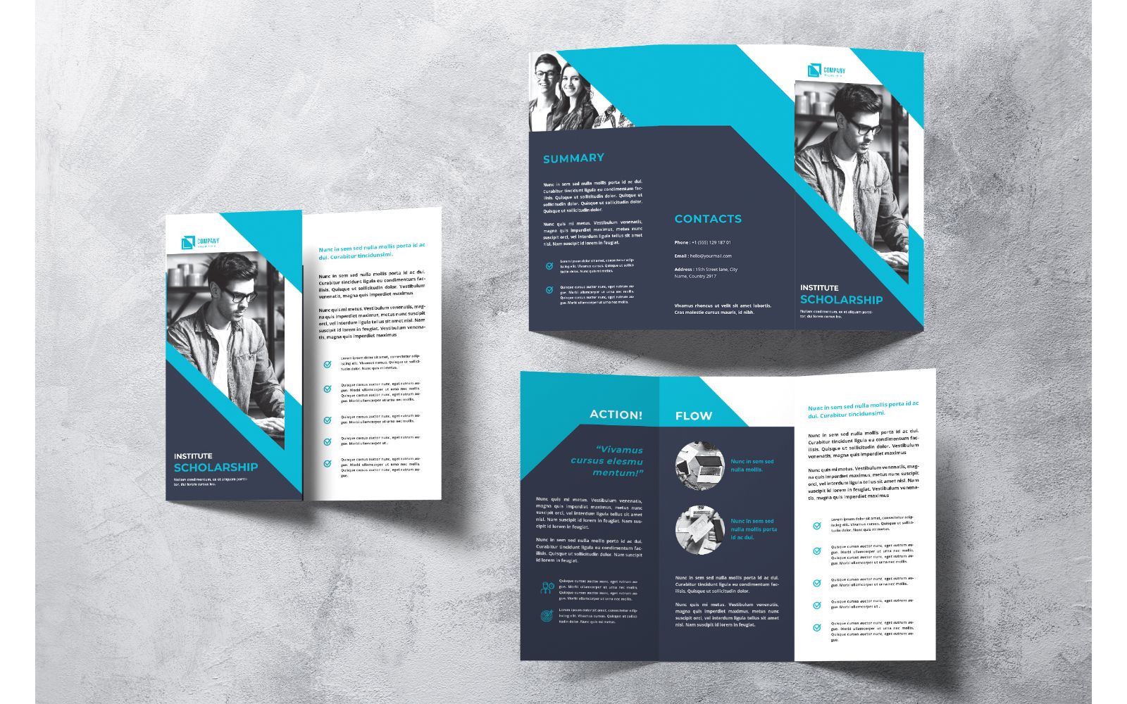 Trifold Institute Scholarship - Corporate Identity Template