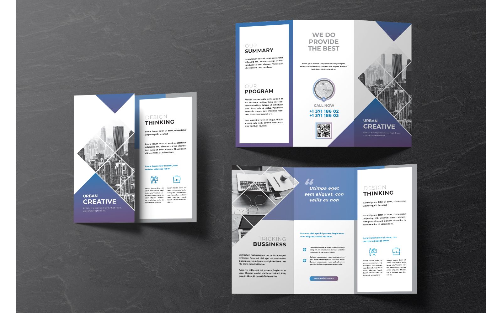 Trifold Urban Creative - Corporate Identity Template