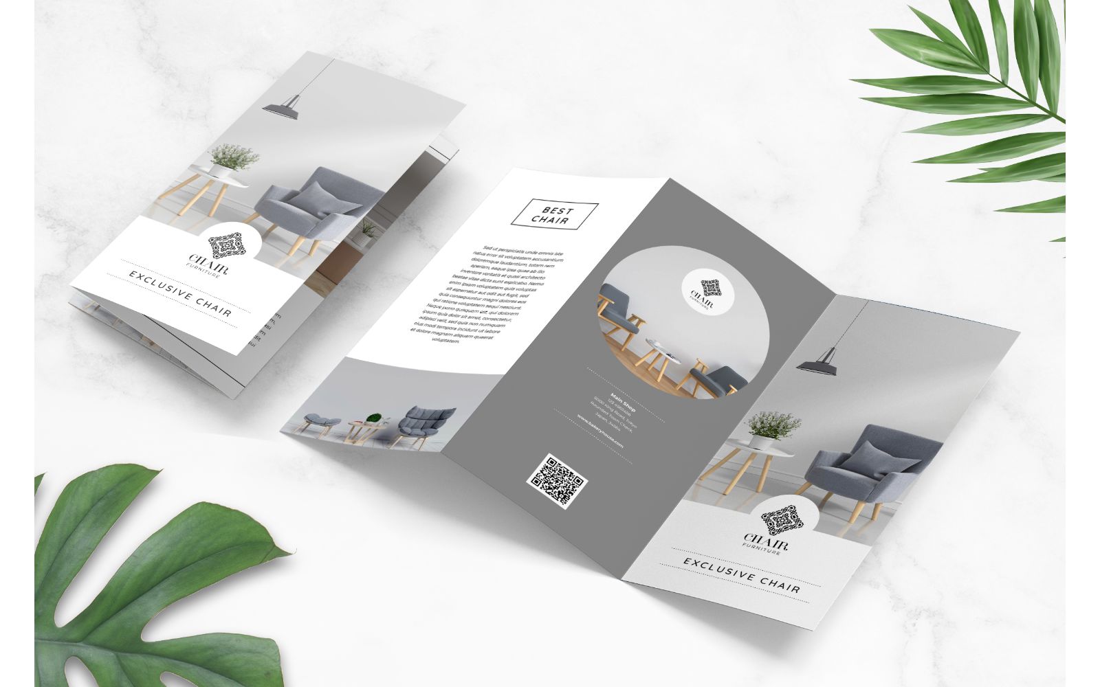 Trifold Chair - Corporate Identity Template