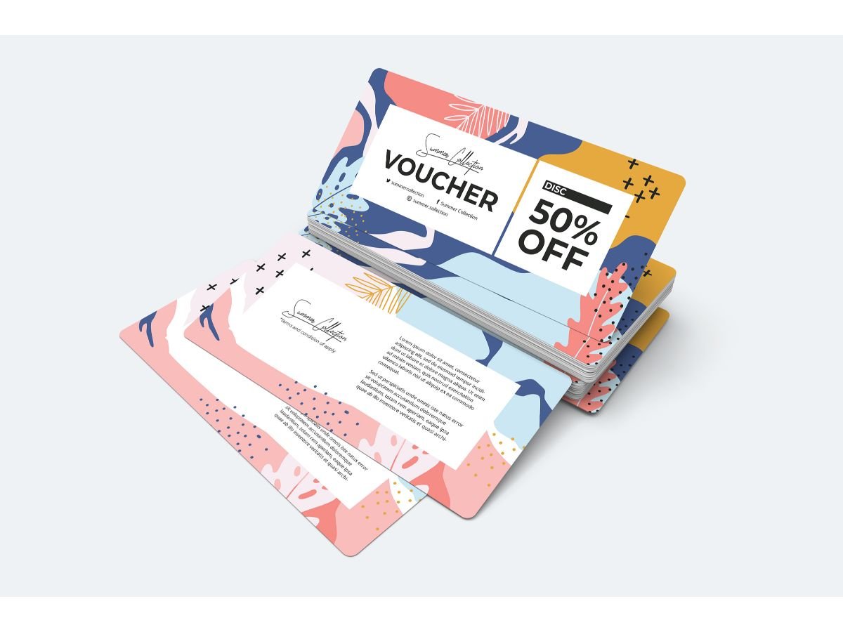 Voucher  Summer Collection - Corporate Identity Template