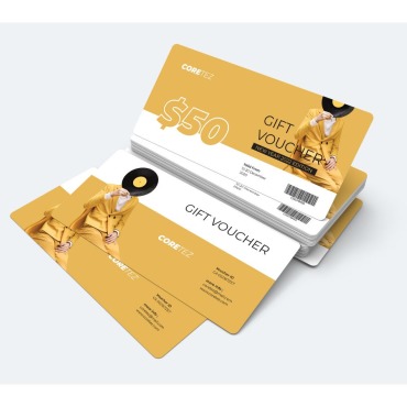 Gift Voucher Corporate Identity 153255