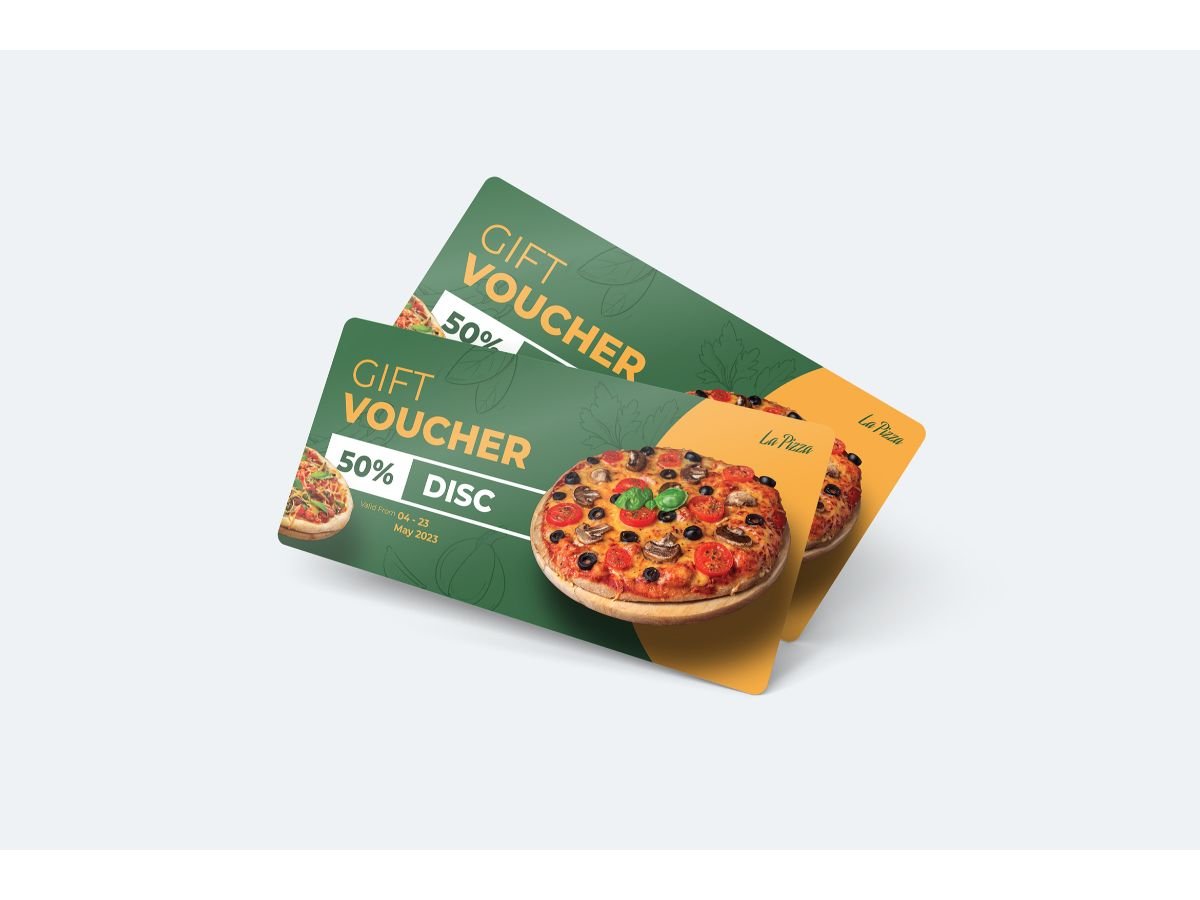 Voucher La Pizza - Corporate Identity Template