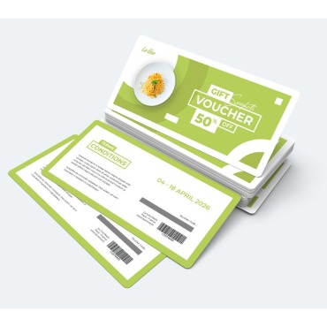 Gift Voucher Corporate Identity 153261