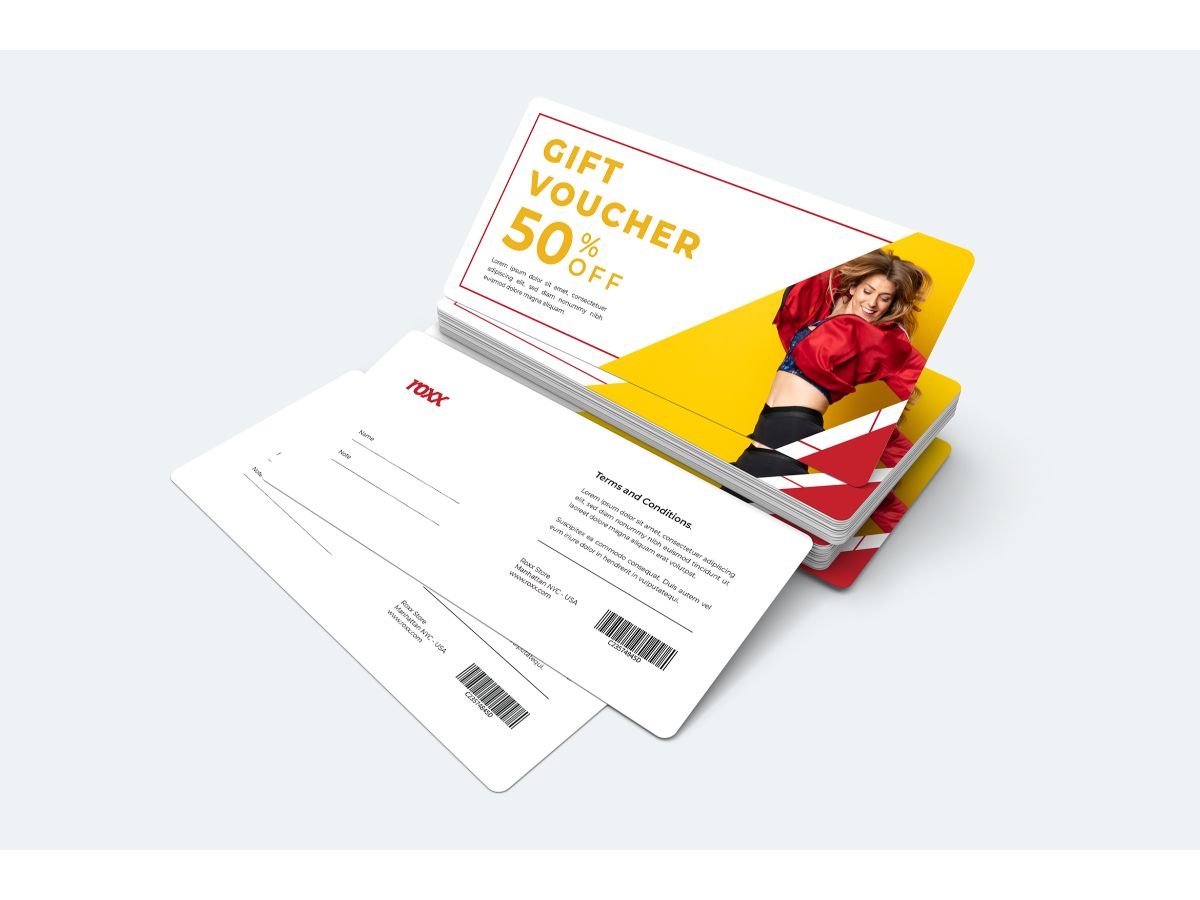 Voucher  Roxx - Corporate Identity Template