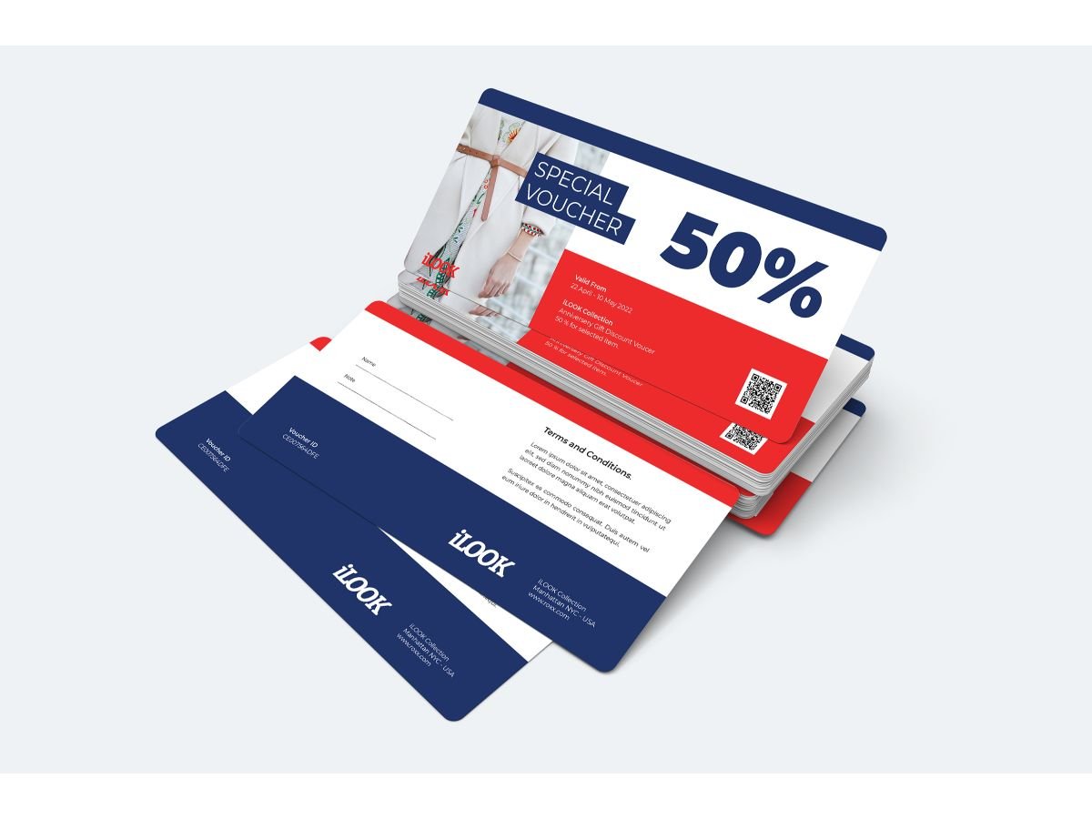 Voucher  iLook - Corporate Identity Template