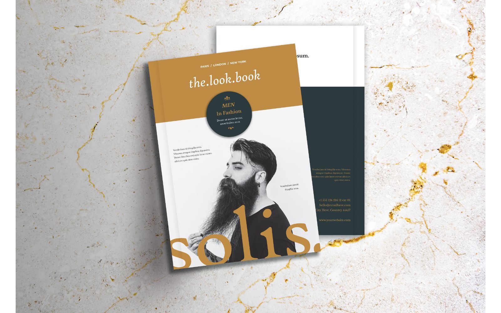 Lookbook  Solis - Corporate Identity Template