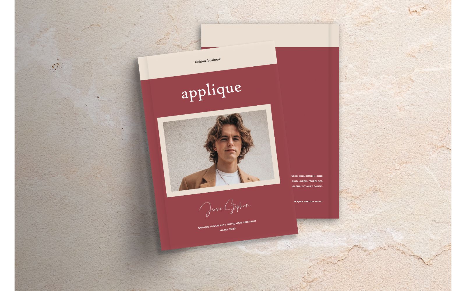 Lookbook  Applique - Corporate Identity Template