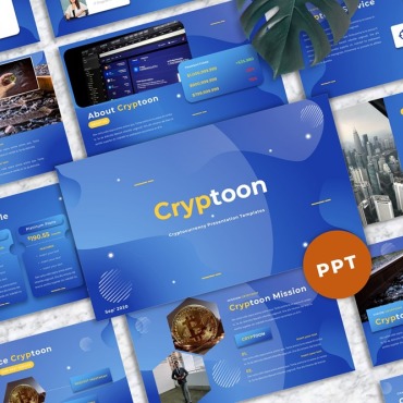 Asset Bitcoin PowerPoint Templates 153519