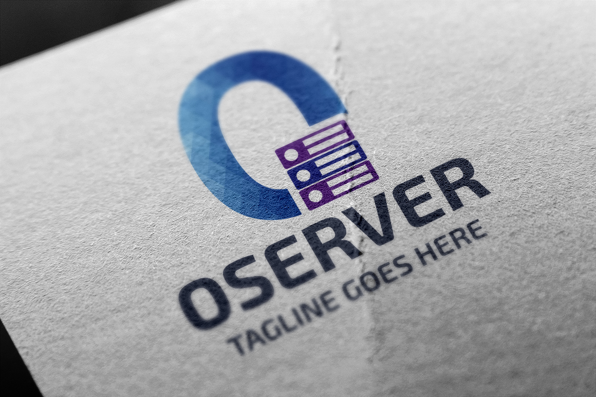 OServer (Letter O) Logo Template