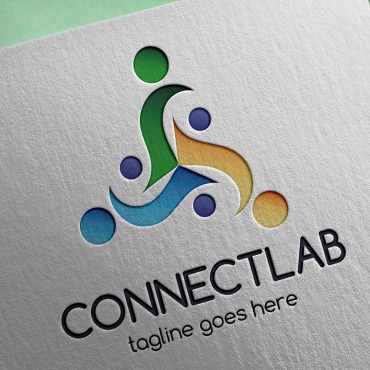 Company Connect Logo Templates 153567