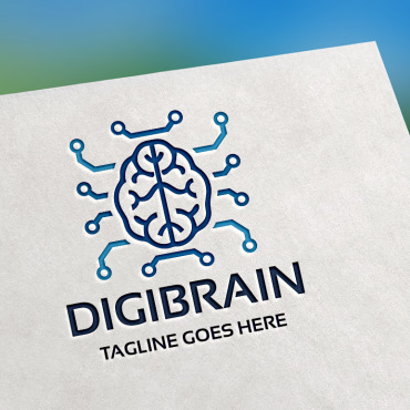 Brain Brand Logo Templates 153643