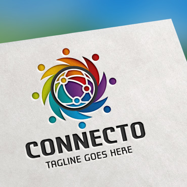 Connection Internet Logo Templates 153667