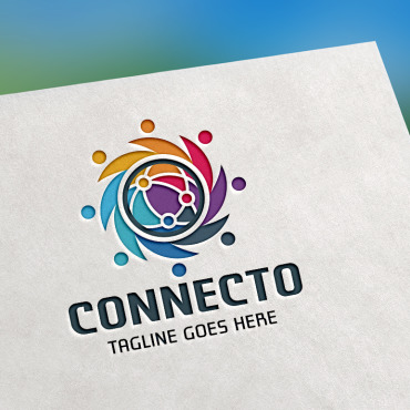 Connection Internet Logo Templates 153668