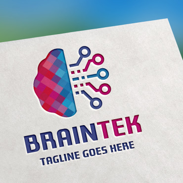 Brain Brand Logo Templates 153690