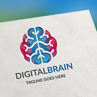 Brain Brand Logo Templates 153696