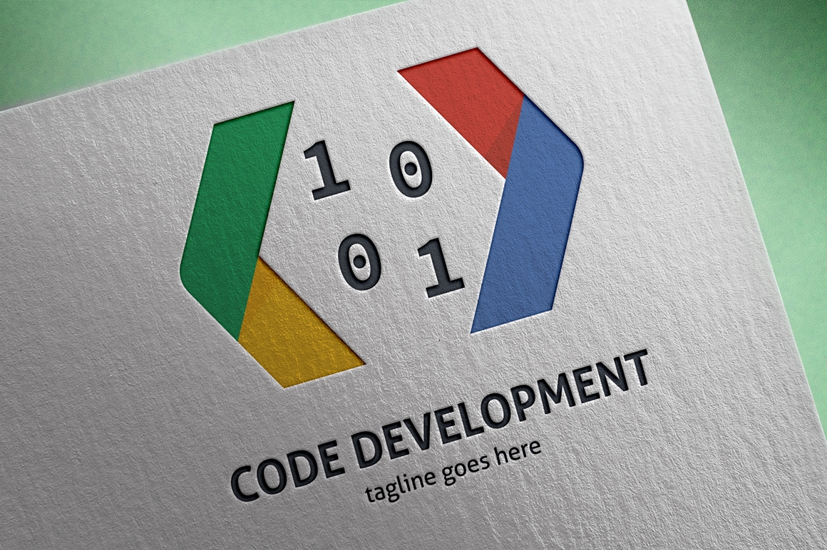 Code Development Logo Template
