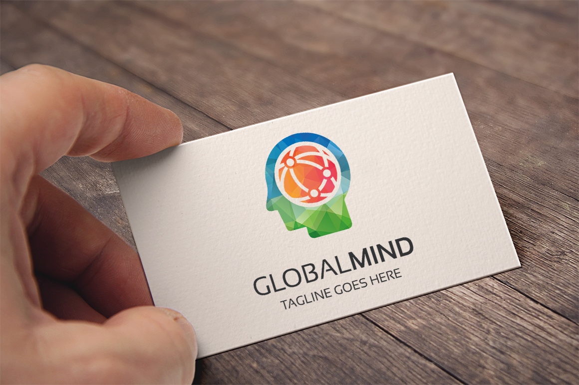 Global Mind Logo Template