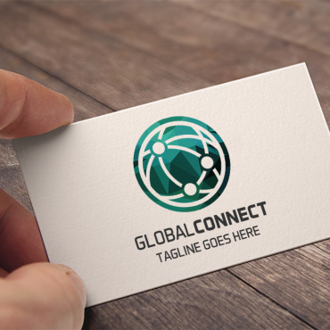 Connection Globe Logo Templates 153803