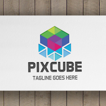 Colorful Cube Logo Templates 153816