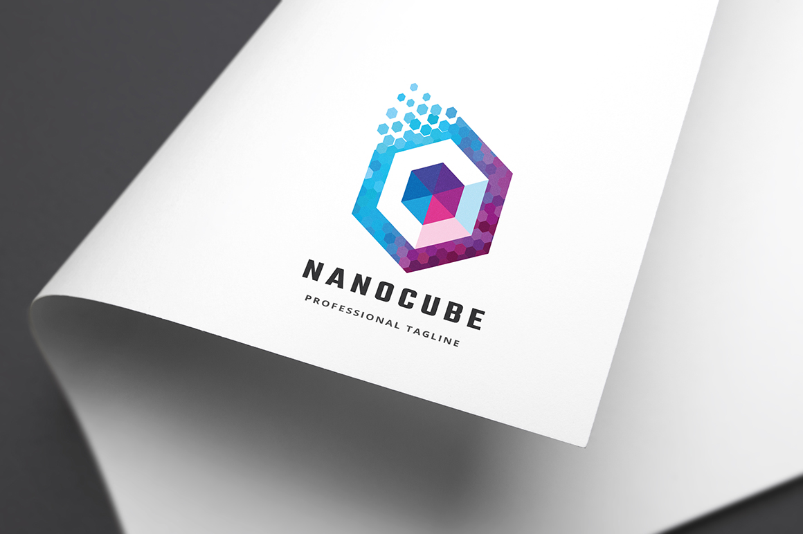 Nano Cube Logo Template