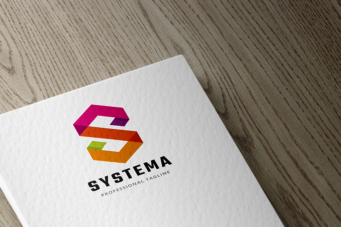 Systema Letter S Logo Template